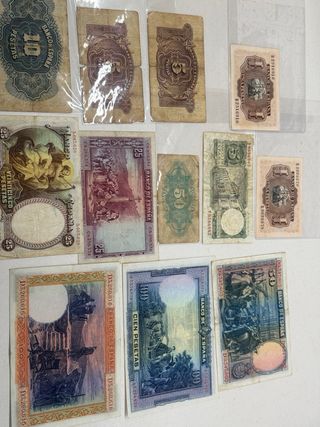 Lote de 12 Billetes Pesetas España