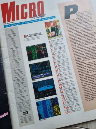 Revista Micromanía Nº 18