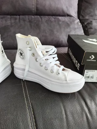 Converse Blancas Talla 36