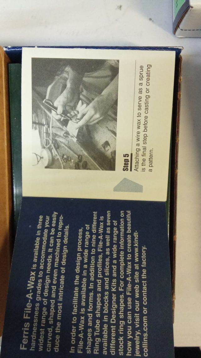 Lote profesional Ferris File-A-Wax Joyería