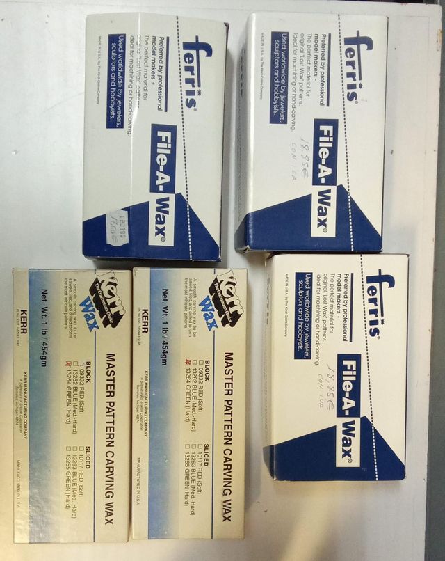 Lote profesional Ferris File-A-Wax Joyería