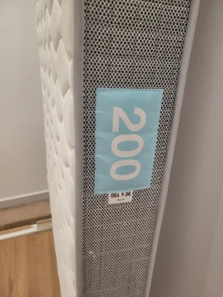 Colchón muelles 90x190