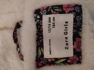 Chaleco niña Zara floral