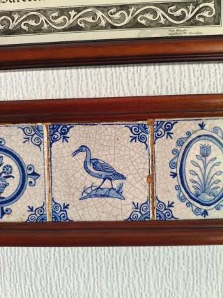 Baldosas cerámicas decoradas