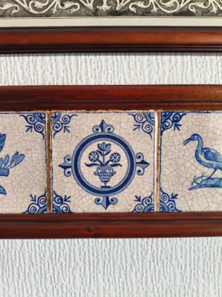 Baldosas cerámicas decoradas