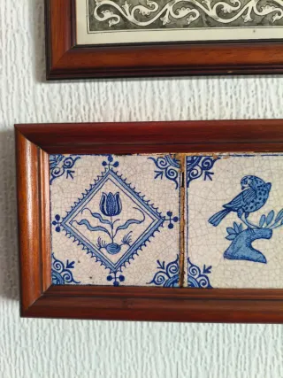 Baldosas cerámicas decoradas