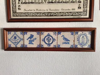 Baldosas cerámicas decoradas