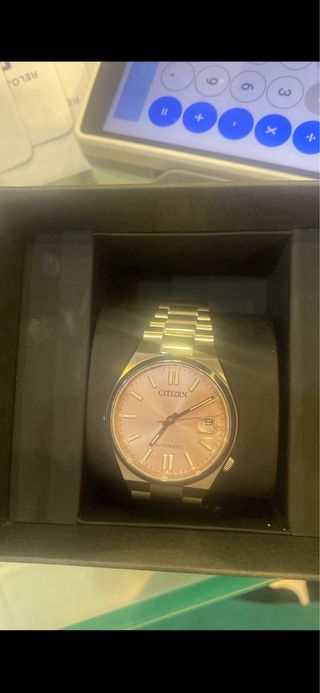 Citizen Tsuyosa Pink/Rosa Full Set - Garantía Rex