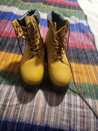 Botas Timberland Amarillas Talla 38