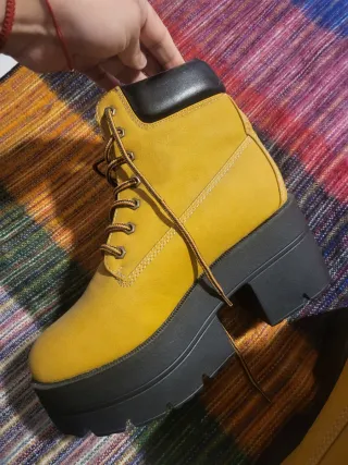 Botas Timberland Amarillas Talla 38