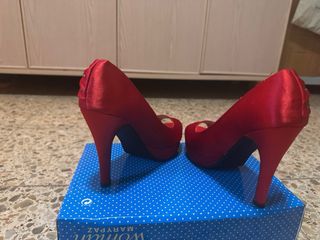 Zapatos de fiesta rojos talla 36