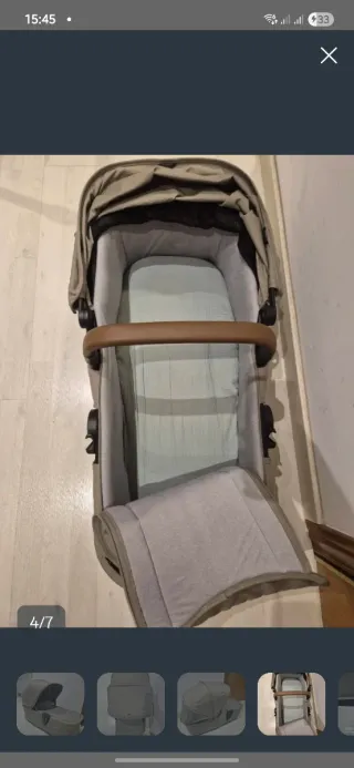 Capazo Joolz Aer + color Taupe