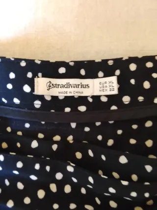 Falda pantalón corta lunares