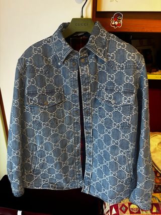 Giacca Gucci Jeans Denim Blu