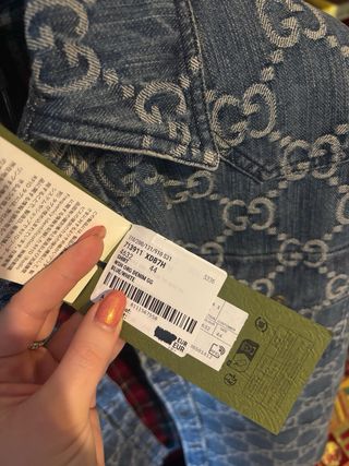 Giacca Gucci Jeans Denim Blu