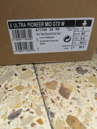 Botas Salomon Gore-Tex Talla 42