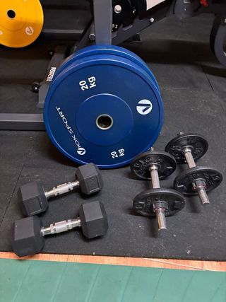 Rack de potencia con accesorios