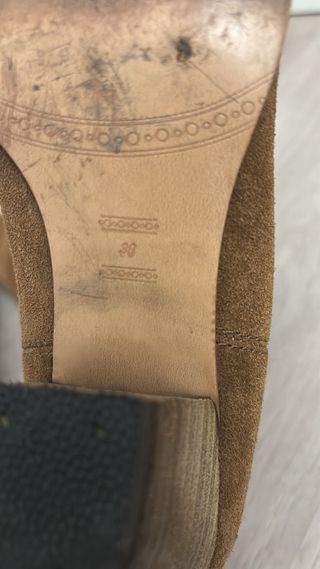 Botas de ante marrones