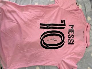 Dos Camiseta Messi N.10 con Firma