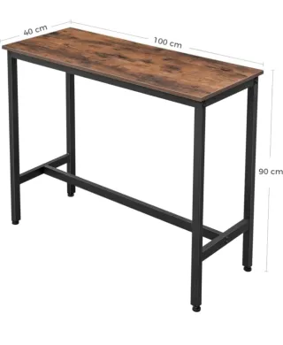 Mesa de cocina 100x40x90 cm VASAGLE