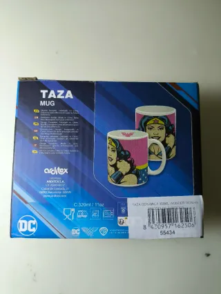 Taza Wonder Woman DC Comics Nueva