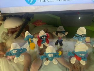 Colección lote 9 Pitufos 7cm por unidad 3€