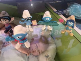 Colección lote 9 Pitufos 7cm por unidad 3€