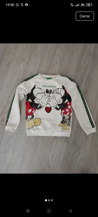 Sudadera infantil Mickey & Minnie