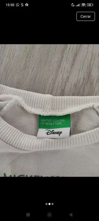 Sudadera infantil Mickey & Minnie