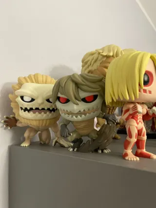 Collezione personale Attack On Titan Funko pops, A