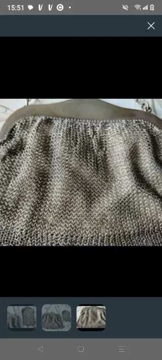 Bolsos de malla antiguos