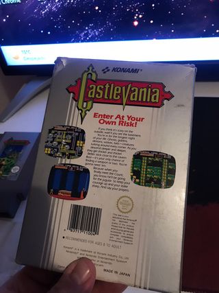 Castlevania II NES Konami Juego
