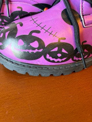 Botas Moradas Casuales Talla 40