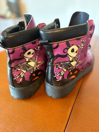 Botas Moradas Casuales Talla 40