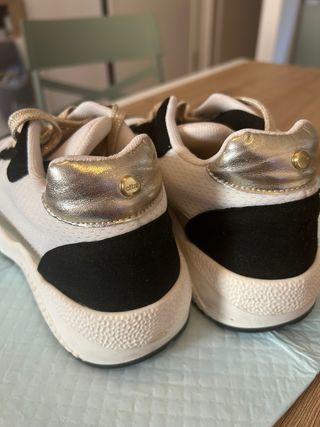 Scarpe Oltre donna oro e bianche