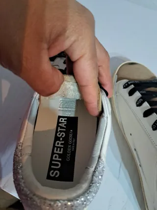 Tenis Golden Goose Beige/Rosa