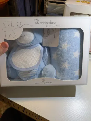 Set peluche + copertina pile bimbo/a