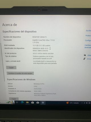 Lenovo T14 Gen 5 Intel Core Ultra 7