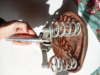 Sillín Cuero G.E.S Eíbar Antiguo Bicicleta