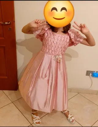 Abito cerimonia bambina 9-11 anni