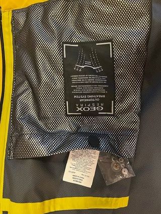 Geox Amphibiox Giacca Antivento Gialla