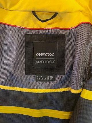 Geox Amphibiox Giacca Antivento Gialla