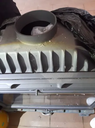 Cajetín hierro fundido chimenea