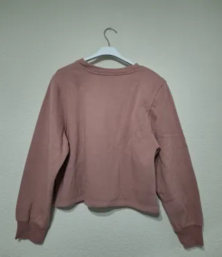 Sudadera rosa Zara