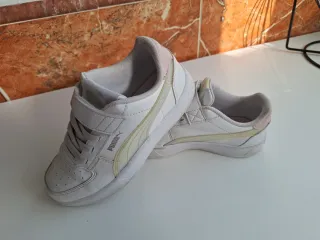 Zapatillas Puma Niña Talla 33 Blancas