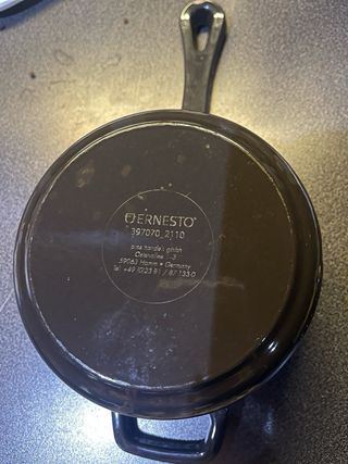 Sartén hierro fundido gris