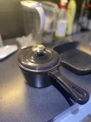 Sartén hierro fundido gris