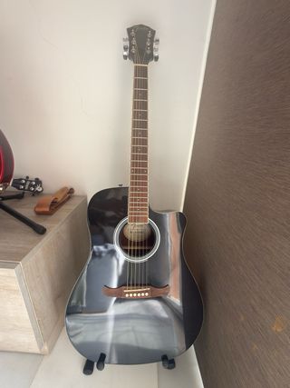 Guitarra Fender FA-125CE BL Electroacústica