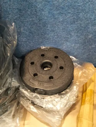 Mancuernas, Barra Corta Ajustable 30kg SYL30HBK