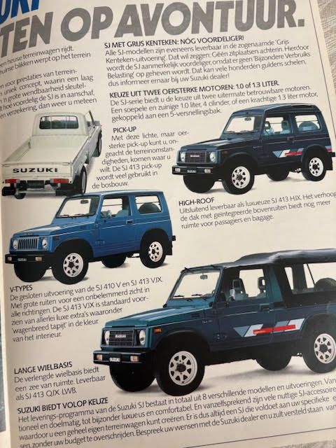 Catálogo Suzuki SJ 413 / 410